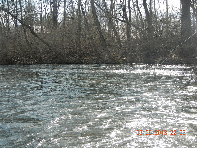 march 10th yellow breeches 003.jpg -                                Breeches was just right for spring fishing!